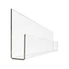 Clear Acrylic Wall Mount Book Shelf Rack Literature Stand Display Holder