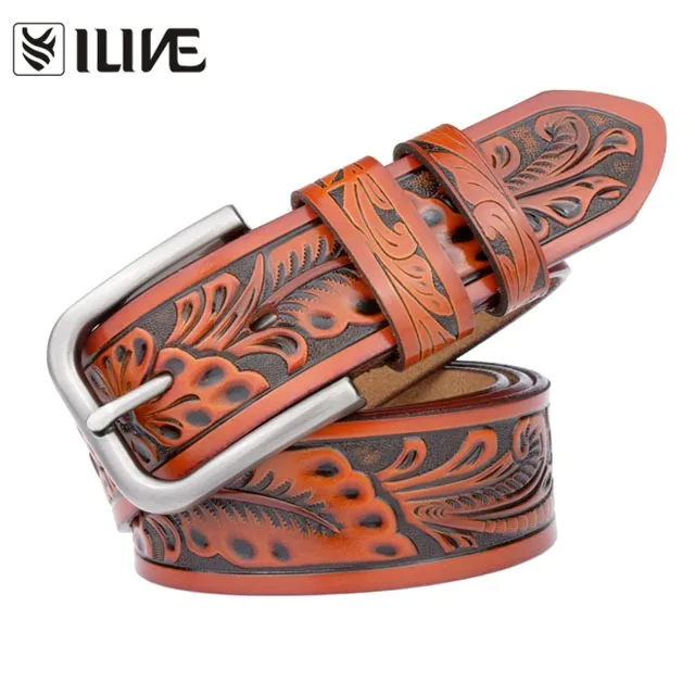 cowhide leather belts