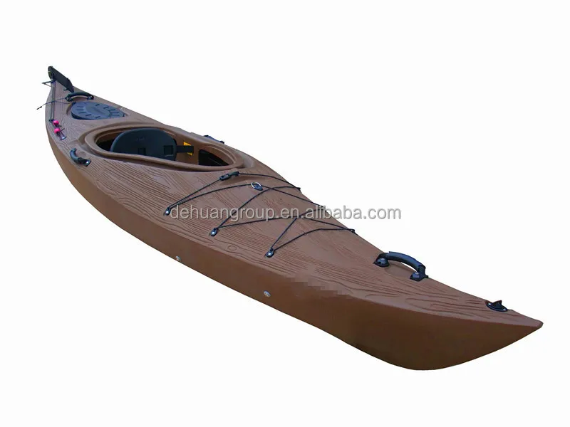 plastic single sit in grains wooden grains kayak - buy