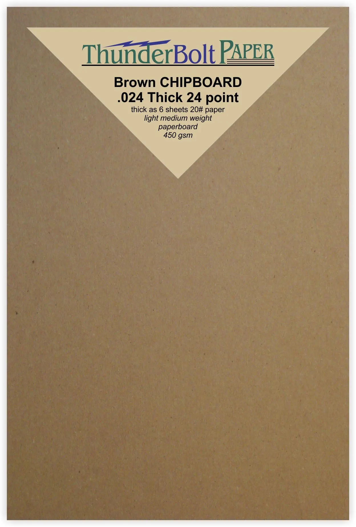 150 Sheets Chipboard 46pt 3 X 5 Inches Medium Weight Photo|Card Size .046 Caliper Thickness Cardboard Craft|Packing Brown Kraft Paper Board point
