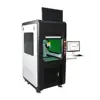 30w 50w Cheap barcode closed fiber laser marking machine for steel metal label printer plastic