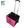 Hand PP Plastic Material Pack and Roll Folding Trolley Cart