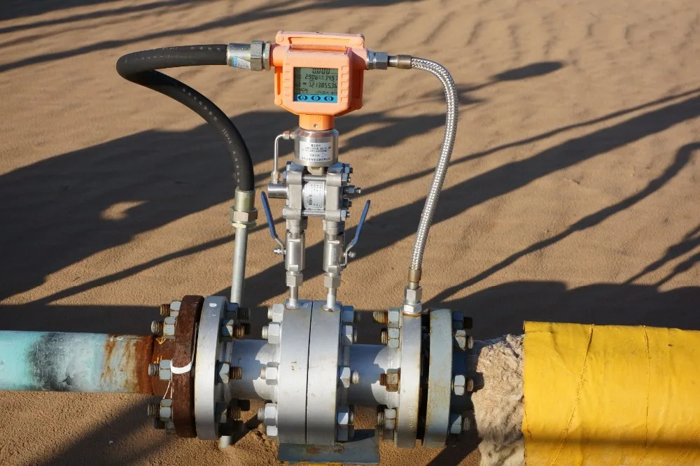 Venturi Flow Meter Differential Pressure Transmitter Gauge