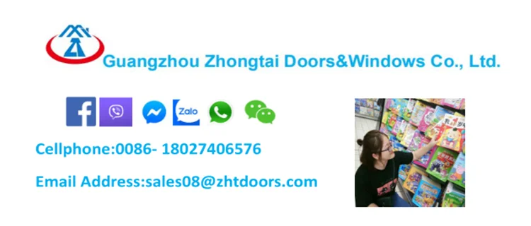 product-Surface Finished Aluminum Frame Tempered Glass Interior KitchenFrench Swing Door-Zhongtai-im-4