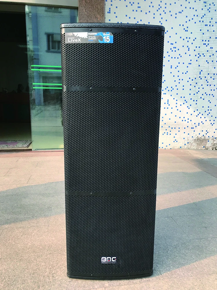 New Design Top Quality Professional Ev Elx215 2000 Watts Dual 15 Inch