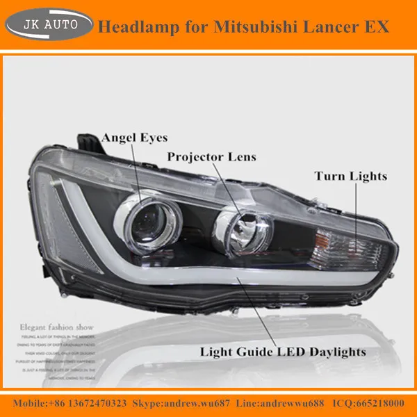 High Quality LED Headlamp for Mitsubishi Lancer EX Best Selling LED Headlights for Mitsubishi Lancer EX LED Front Lights