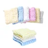 Baby Face Towel Shower Gift, 6 Pack 10x10 inches 100%Cotton Baby Face Towel