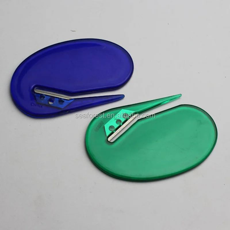 Cheap Custom Office Stationery Giveaways Plastic Letter Openers With