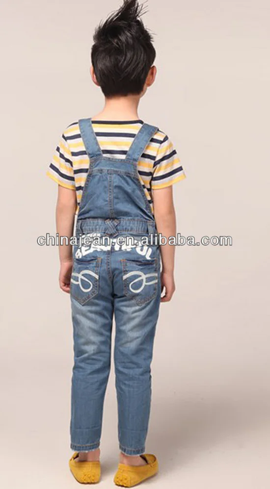 jeans with suspenders for baby boy