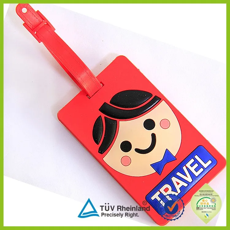 Wholesale Promotional Custom Waterproof Bulk Silicon Rubber Luggage Tag - Buy Rubber Luggage Tag ...