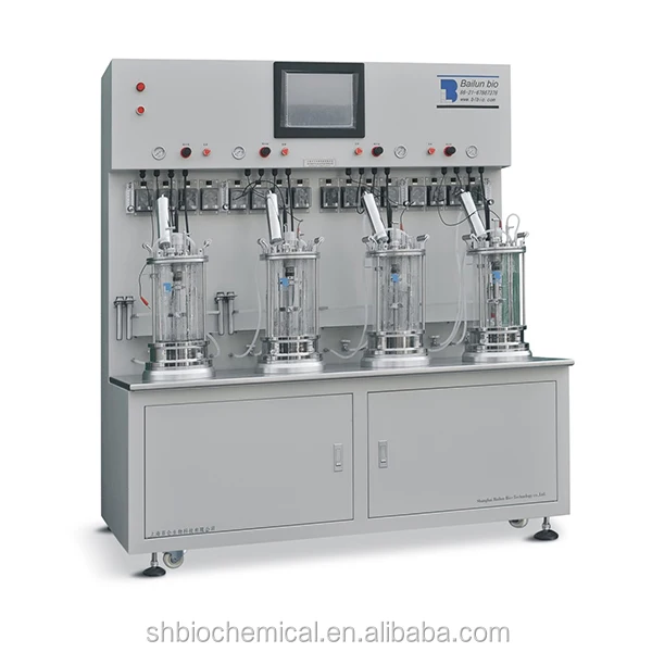 Quadruple Glass Bioreactor Mini Glass Fermenter Pharmaceutical Fermentor Buy Quadruple Glass Bioreactor Mini Glass Fermenter Pharmaceutical Fermentor Product On Alibaba Com