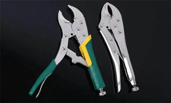 TPR Handle Vise Grip Monkey Lock Plier with forehand and backhand