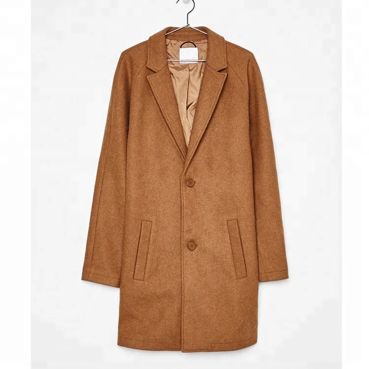 brown jacket with wool collar