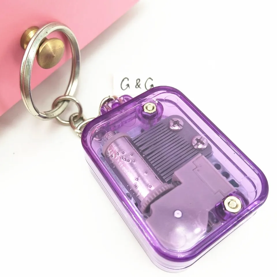 Custom Acrylic Box Music Box Mechanism Music Box Keychain Buy Box