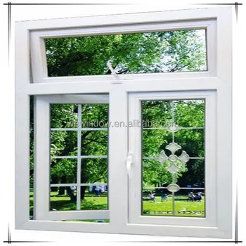 American Window Grill Design Sample For Single Hung Pvc Window