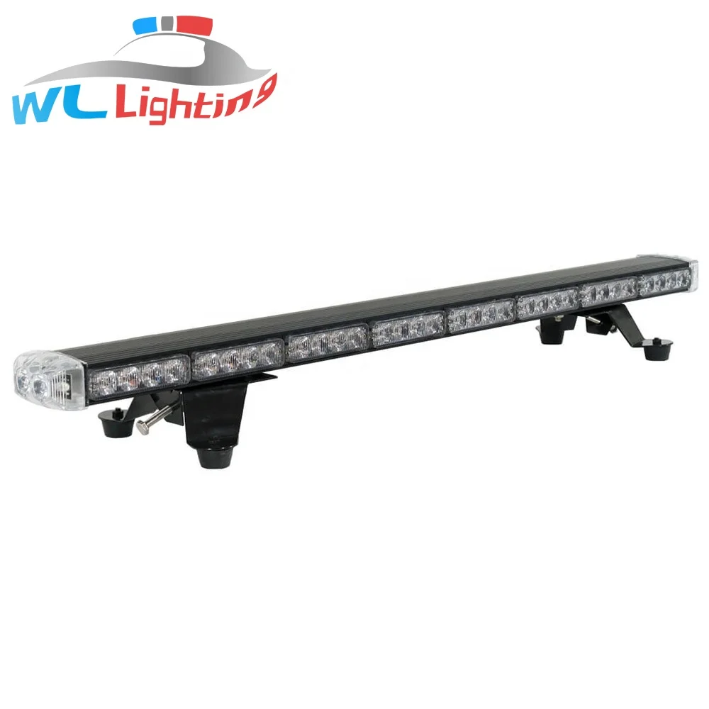 GDWLLIGHTING 39.5 inch 72 LED strobe warning emergency Super slim led police light bar