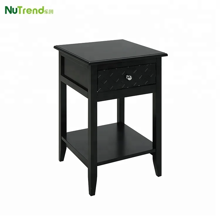Wood Cheap Bedroom Nightstand Corner Table With Drawer Design Buy