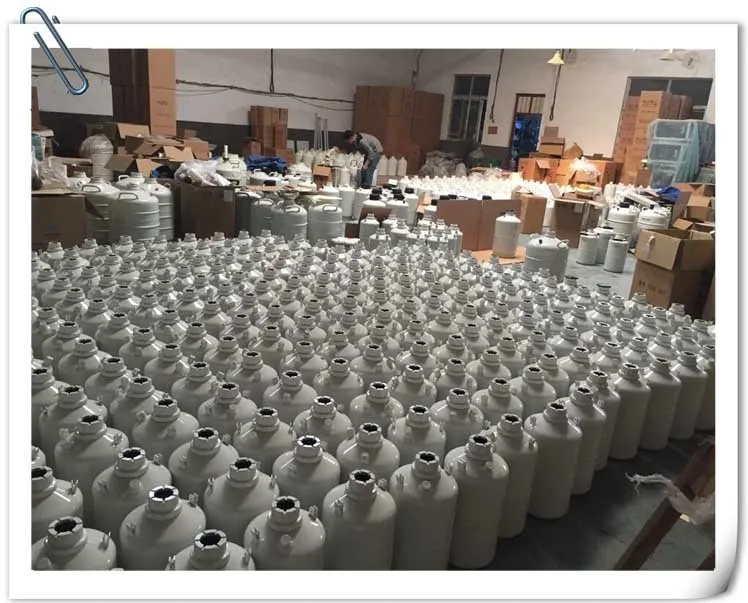 YDS 50-B cryogenic liquid nitrogen biological tank container semen storage vessels