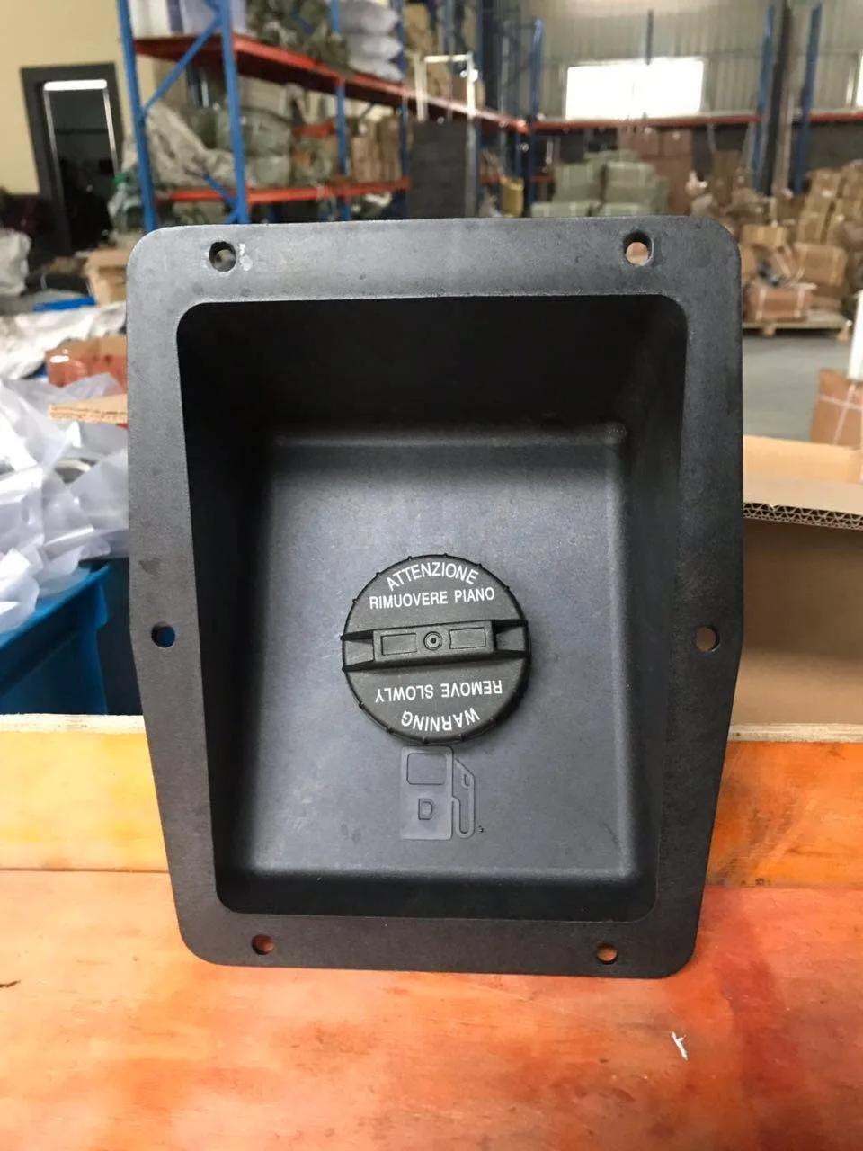 Generator Set Universal Diesel Fuel Tank Cap Cover With Key Lock And