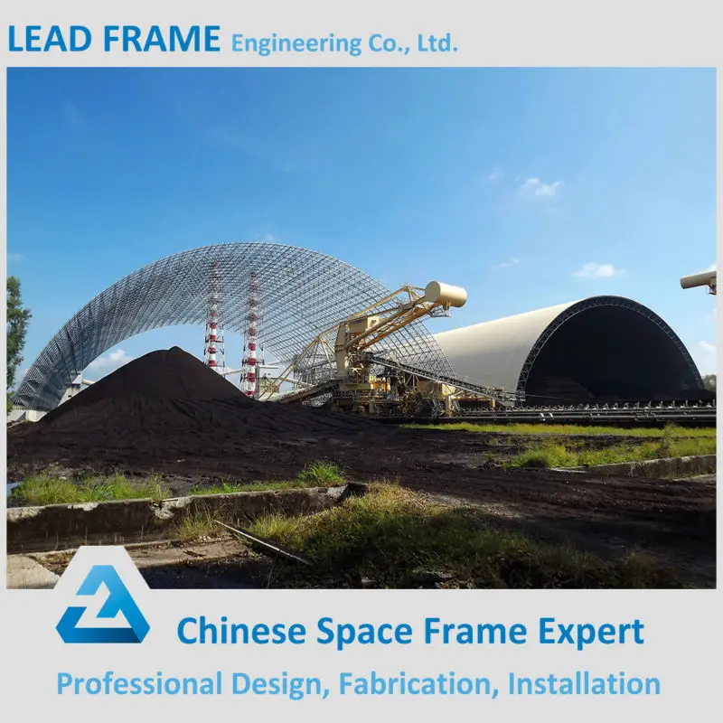 Light Steel Frame Structure For Arch Coal Storage