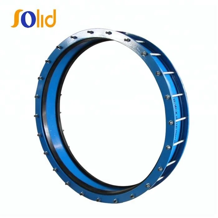 Hot Sale ISO2531 EN545 Blue Epoxy coated ductile cast iron dismantling joint