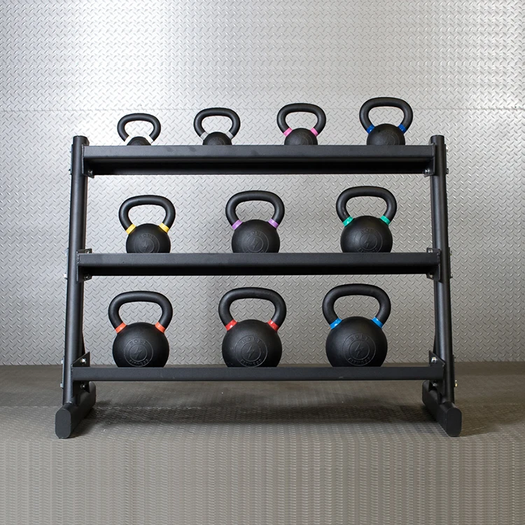 Chrome Dumbbell Rack Technogym