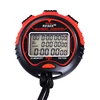 2019 new model electronic sports countdown timer with cheap price and good quality red circular chronograph stopwatch