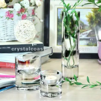 Wholesale Ornament Clear Cylindrical Design Flower Arranging Bud