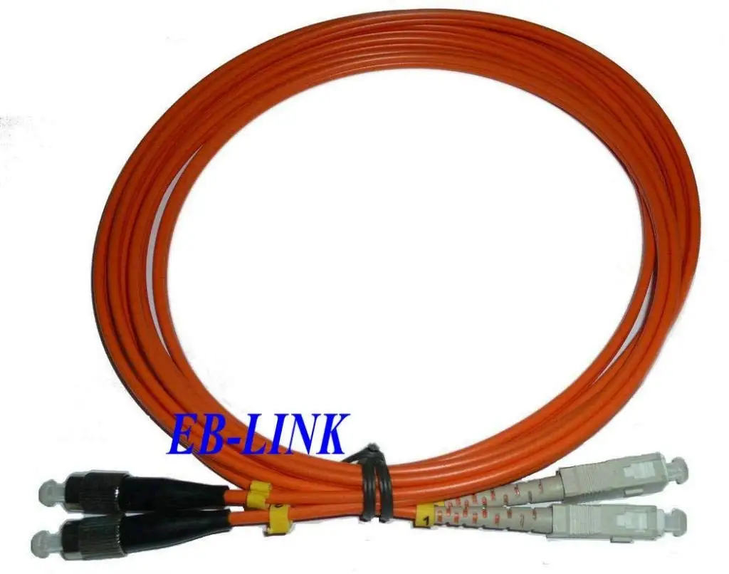 10//16ft LC-SC 10GB Duplex Multimode Fiber Optic Patch Cable Jumper MagiDeal