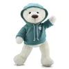 CE standard Plush big giant teddy bear with t shirts Fashion custom cute stuffed soft toy plush human size huge teddy bear