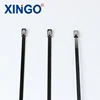Stainless steel barb lock nylon cable ties 304 tie rubber coated