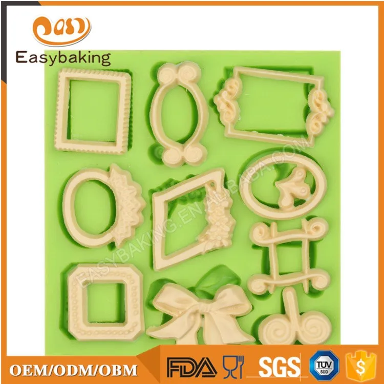 ES-3531 Fondant Mould Silicone Molds for Cake Decorating