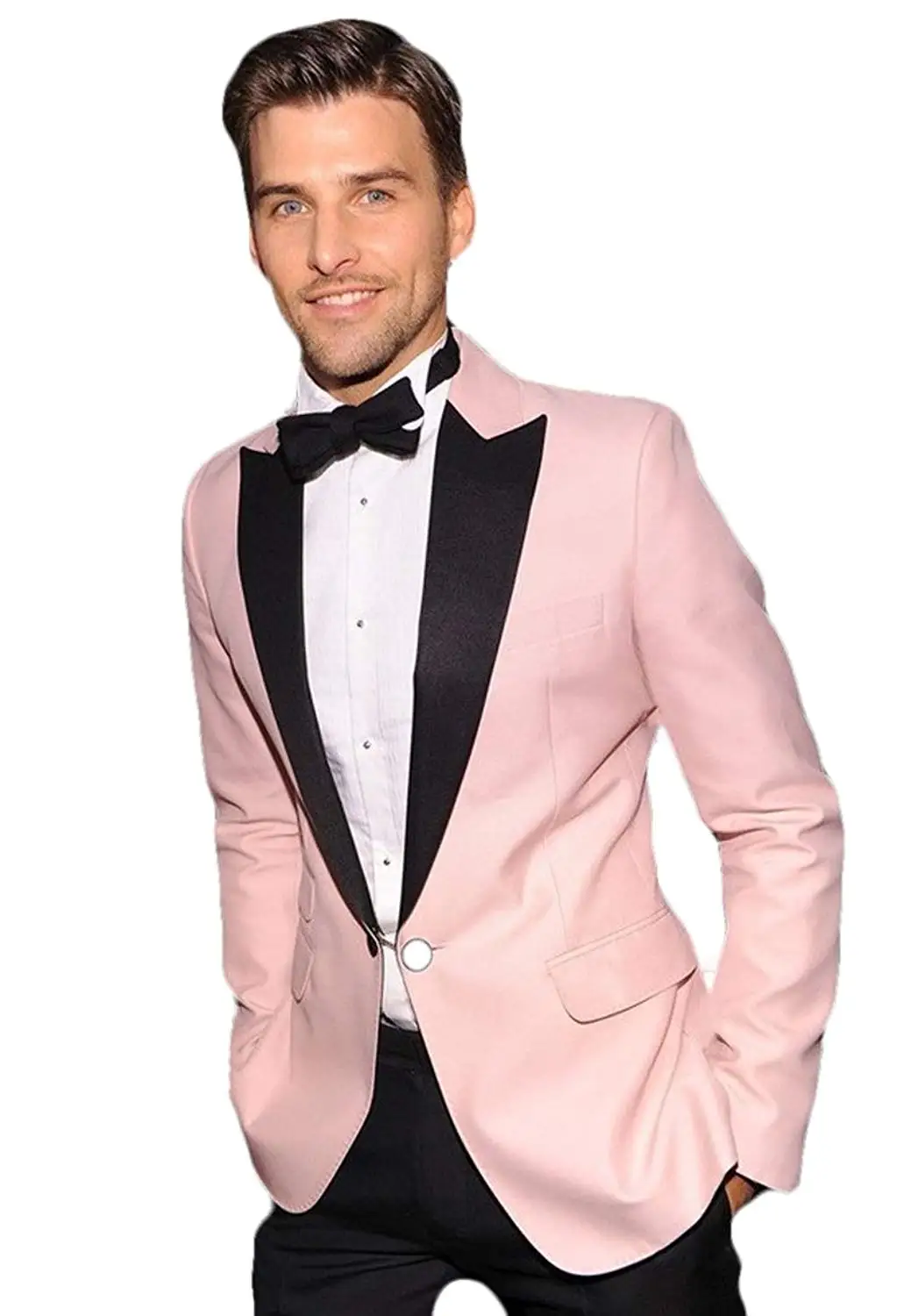 Buy 2018 Smoke Wedding Suits Tuxedo Prom Pink Styles