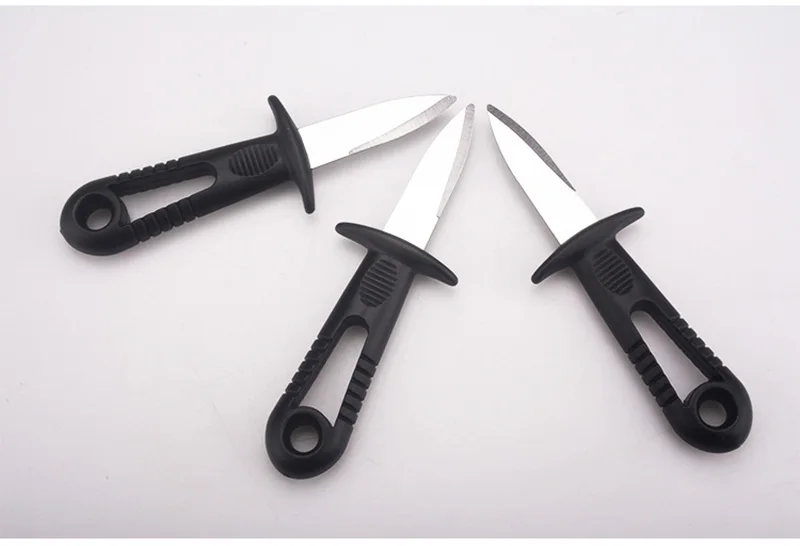 Oyster Knife With Guard Scallops Opener For Seafood Shell Opening Multi Use Pry Knives Open