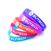 Customized Flag Silicone Rubber Wristband bangle Bracelet Manufacturer Of Silicone Bracelet wristband Custom Your Own Logo