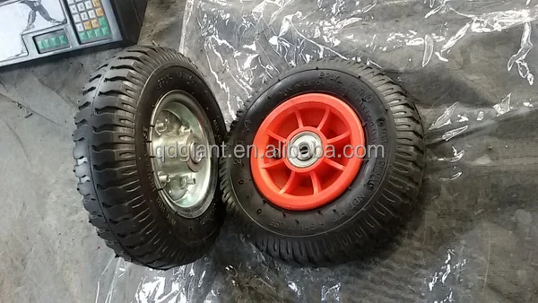 High quality metal rim 8 inch rubber wheel for handcart