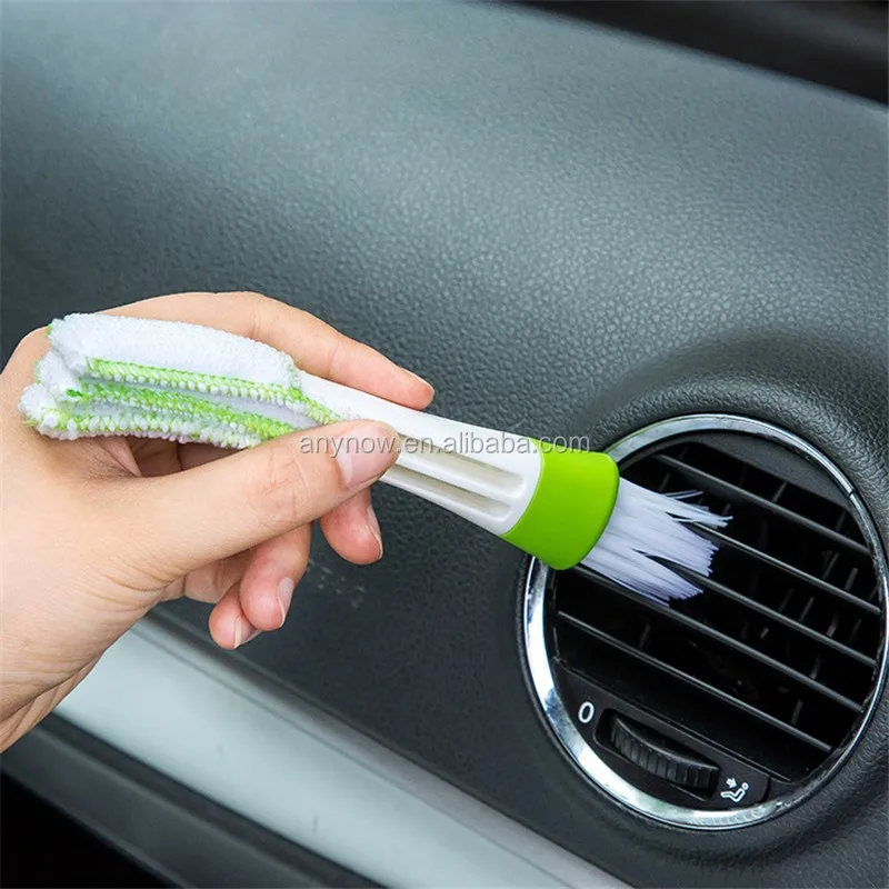Multipurpose Dual Head Dust Clean Brushes For Car Air Conditioner Vent