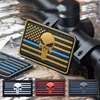 High Quality Stock Embroidery Germany flag punisher patch