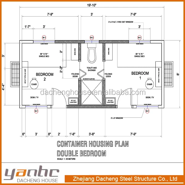 40 Feet / Foot /ft Container House With Professional Design - Buy ... - 40 feet / foot /ft Container House With Professional Design