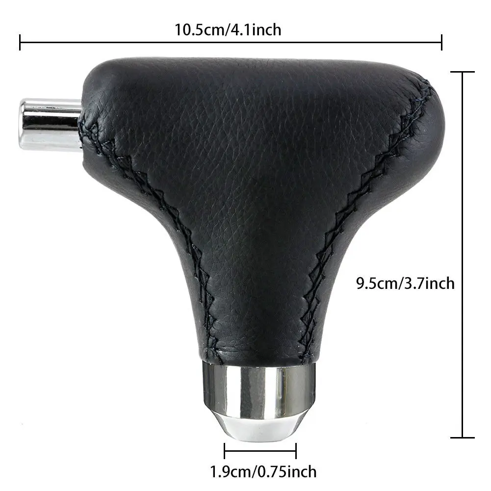 Pattern Novelty 5 Speed Shift Knobs Custom Leather Wood Car Stick