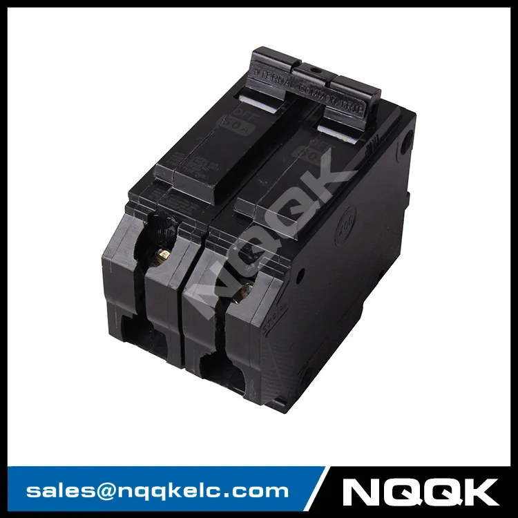 Professional Manufactures 120v / 240v 50a Plug In Type Black 2 Poles ...