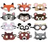 Forest Friends Party felt Animal face Mask Cosplay Mask Party Favors Supplies