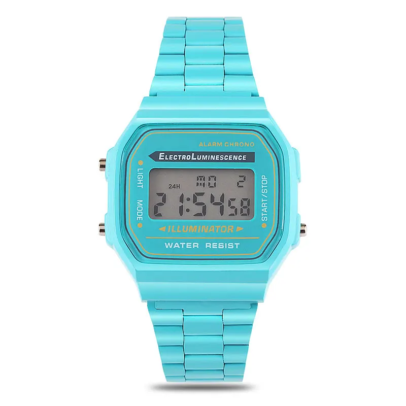 Hot Sale Ladies Stop Waterproof Digital Women Oem Sport Watch For Casio