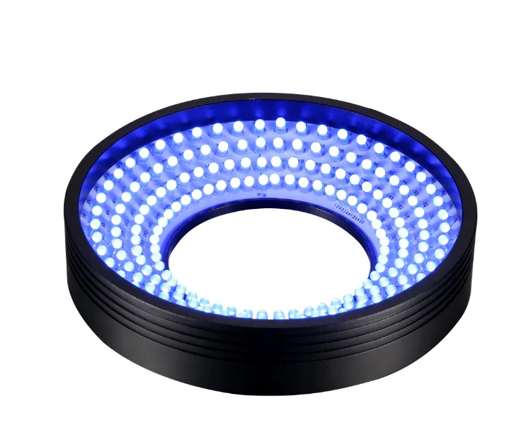Good Uniformity Low Angle Illumination Ring Shaped Led Light Source For