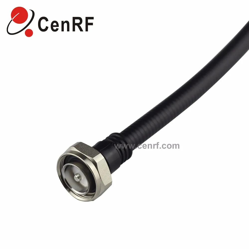 Rf 12 Super Flexible Jumper Cable With 716 Din Male To Din Male Right Angle Buy Jumper 