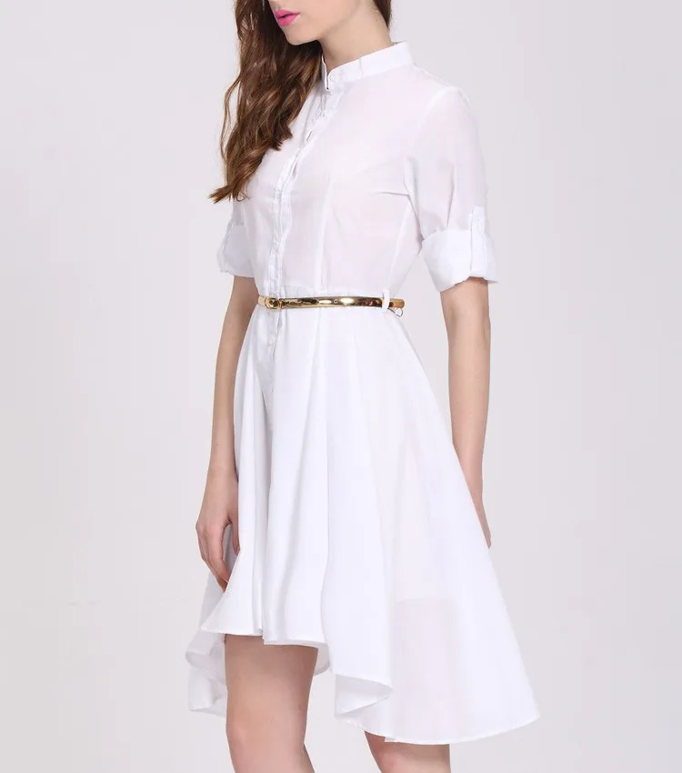 China Wholesale Fashion Dress Online 2016 Women Clothing Latest Beautiful Ladies Casual Dress Designs 