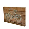 hand made DIY kids friendly wooden decor supplies string art for kids
