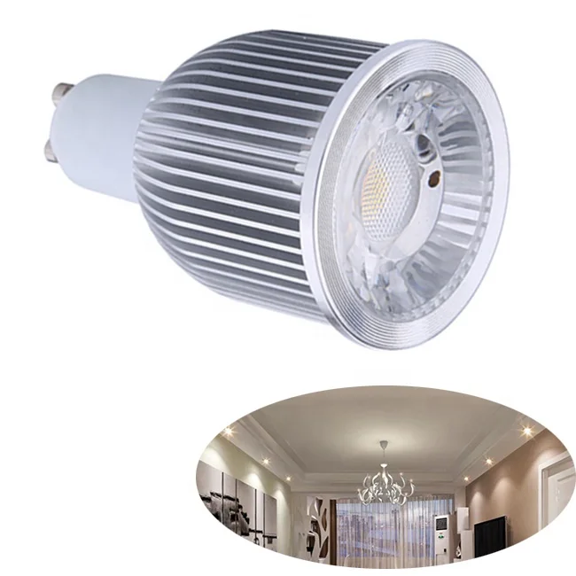 2019 hot sale ceramic GU10 spotlight led bulb 9w led spotlight with high wattage high 1000 lumen