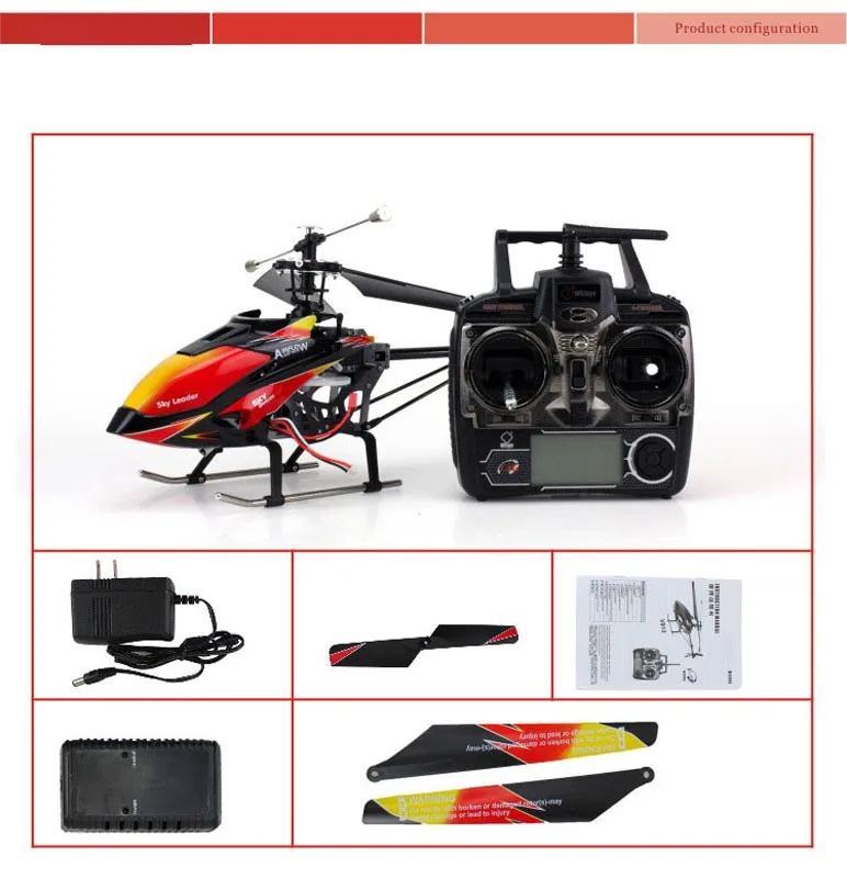 Single Blade 2.4g 4ch Wireless Rc Helicopter With Lcd Controller Buy