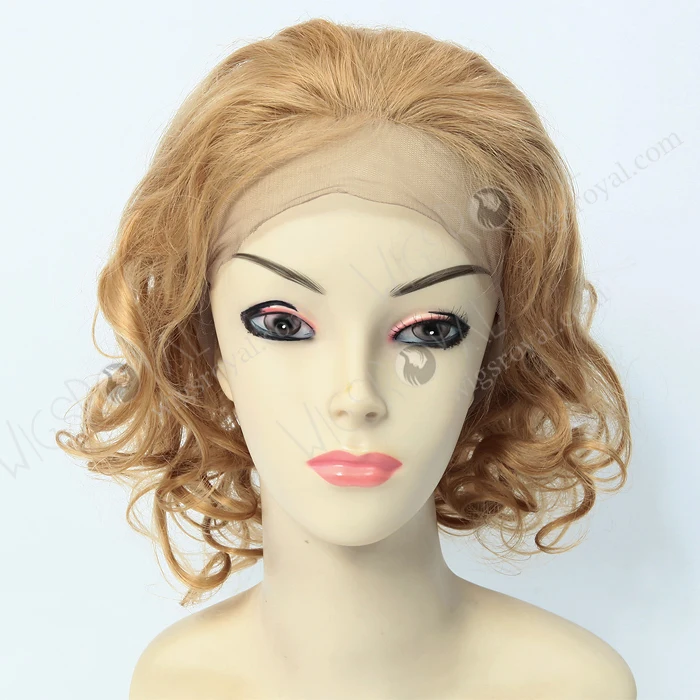 strawberry blonde human hair wig